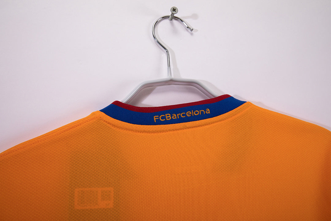 Barcelona 2006/07 Visitante Naranja