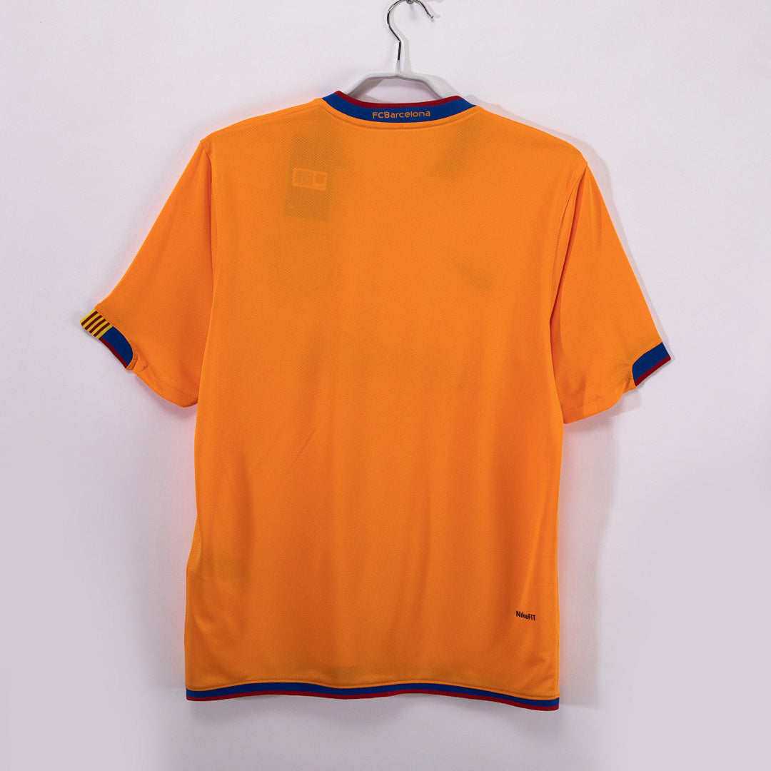 Barcelona 2006/07 Visitante Naranja