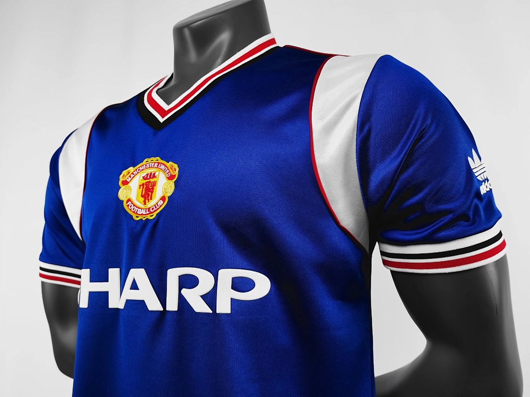Manchester United 1985 Segunda Visitante