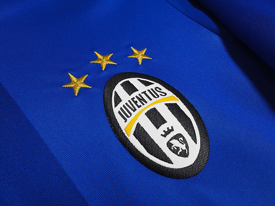 Juventus 2016/17 Visitante Azul Retro