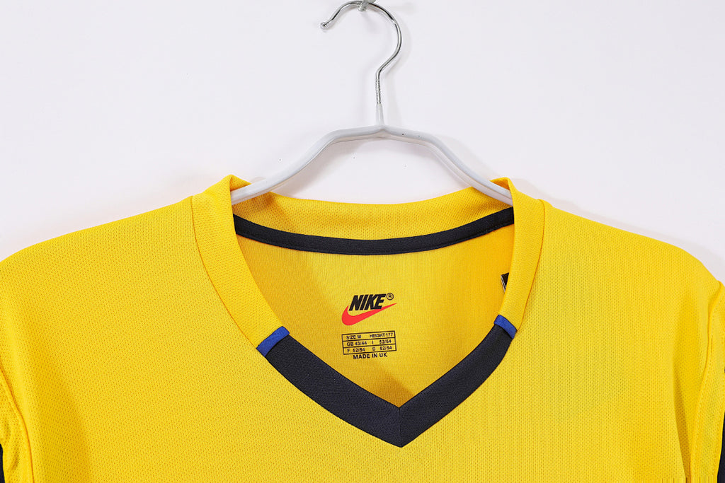 Arsenal 2000/01 Visitante Amarillo