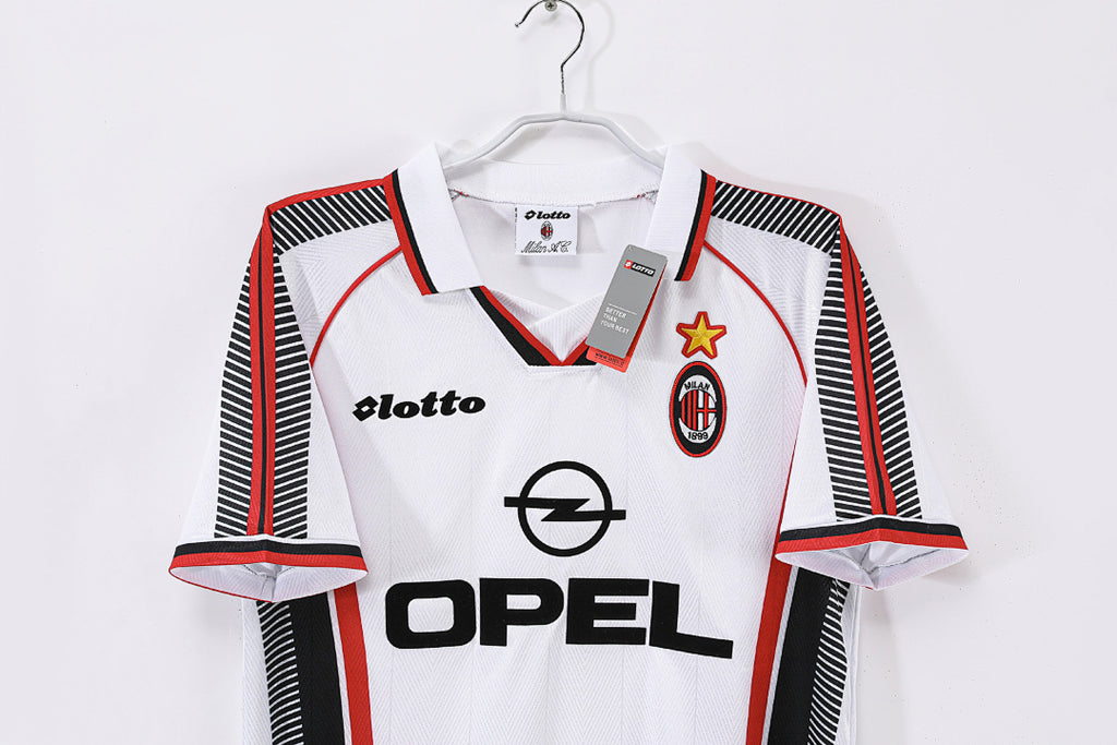 AC Milan 1997/98 Visitante Blanco
