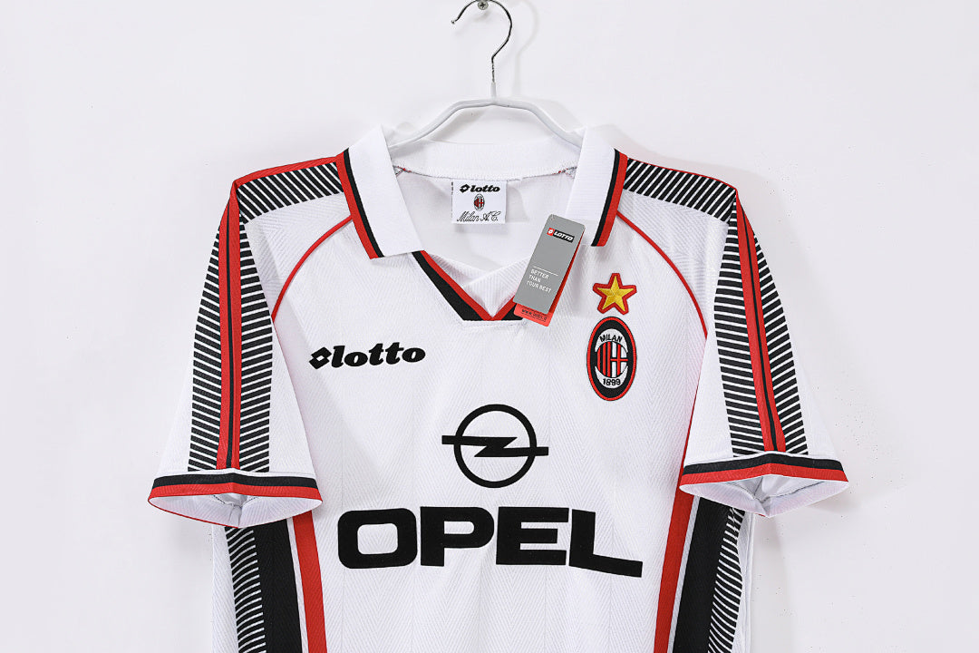 AC Milan 1997/98 Visitante Blanco