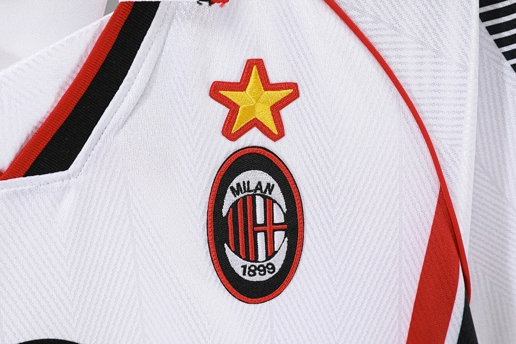 AC Milan 1997/98 Visitante Blanco