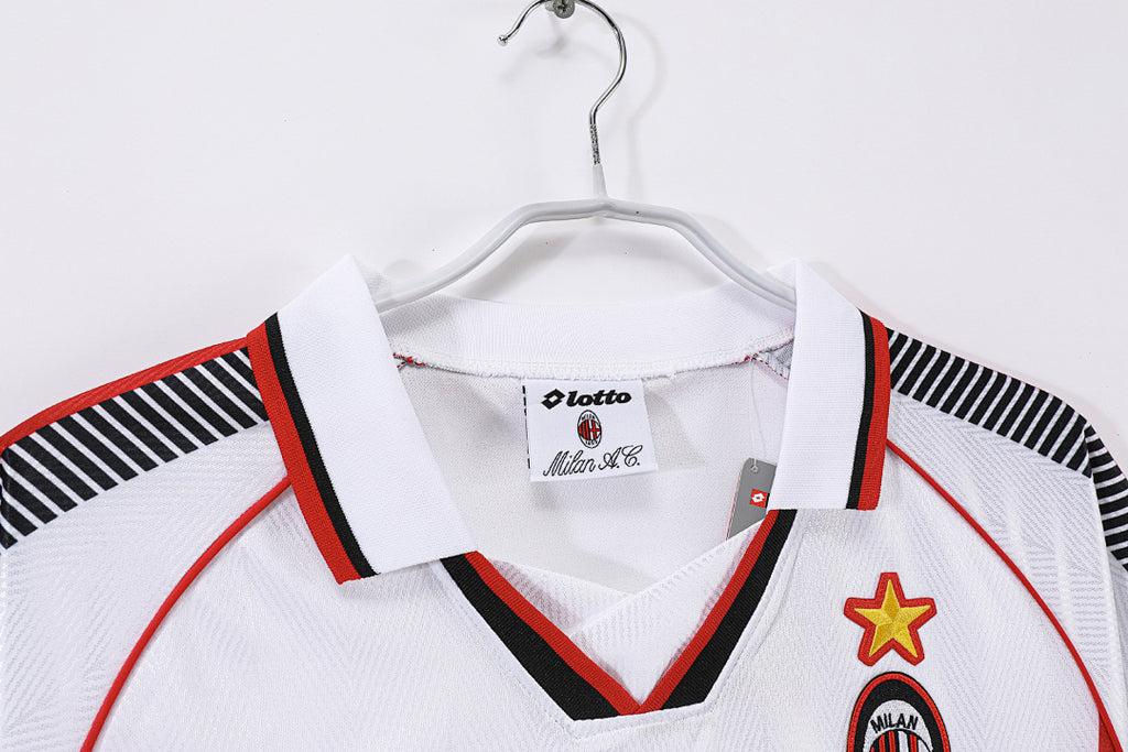 AC Milan 1997/98 Visitante Blanco