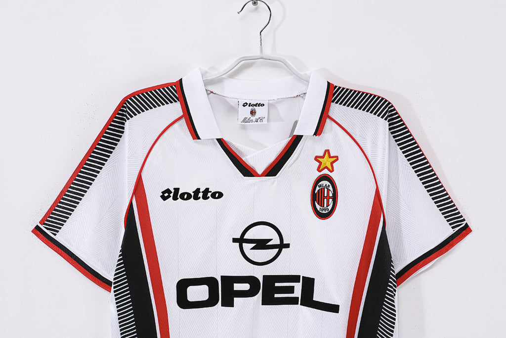 AC Milan 1997/98 Visitante Blanco