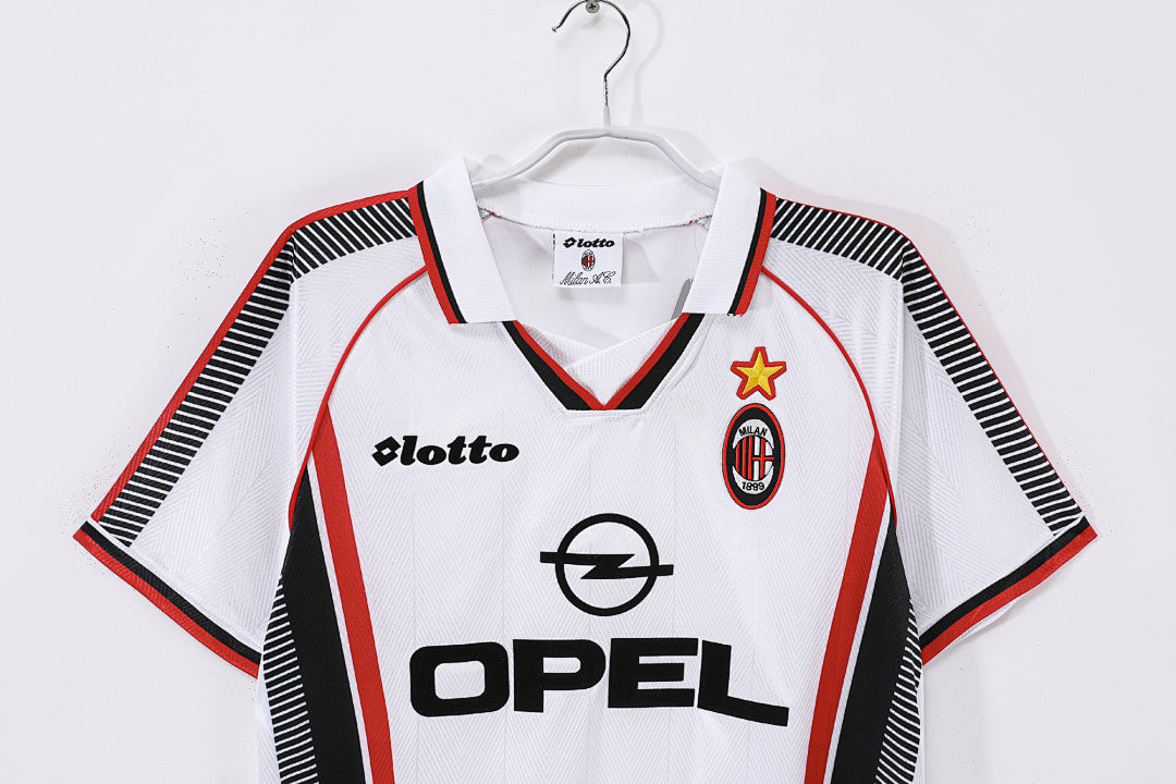 AC Milan 1997/98 Visitante Blanco