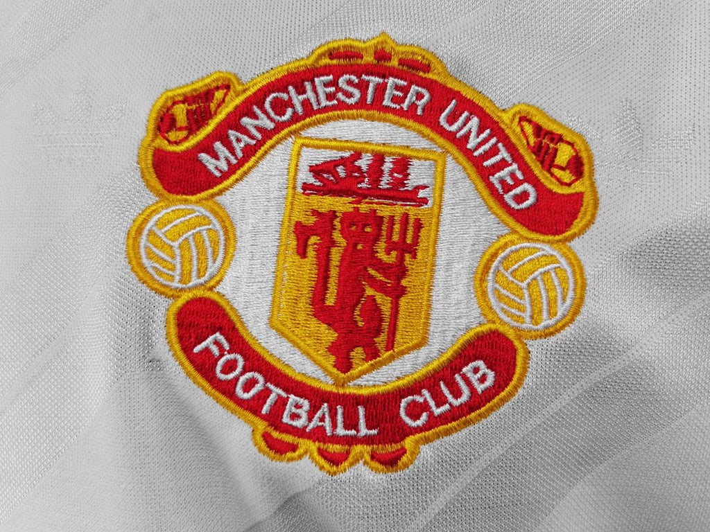 Manchester United 1986/88 Visitante Blanco