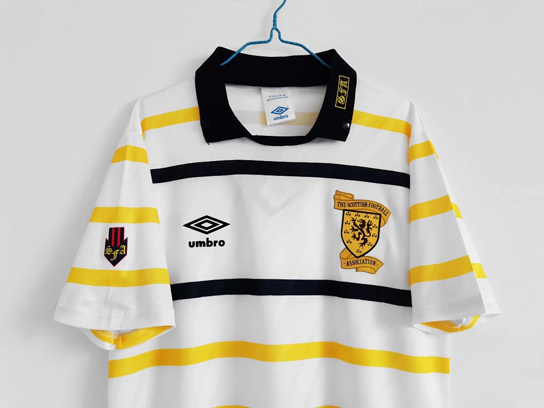 Escocia 1988/91 Visitante