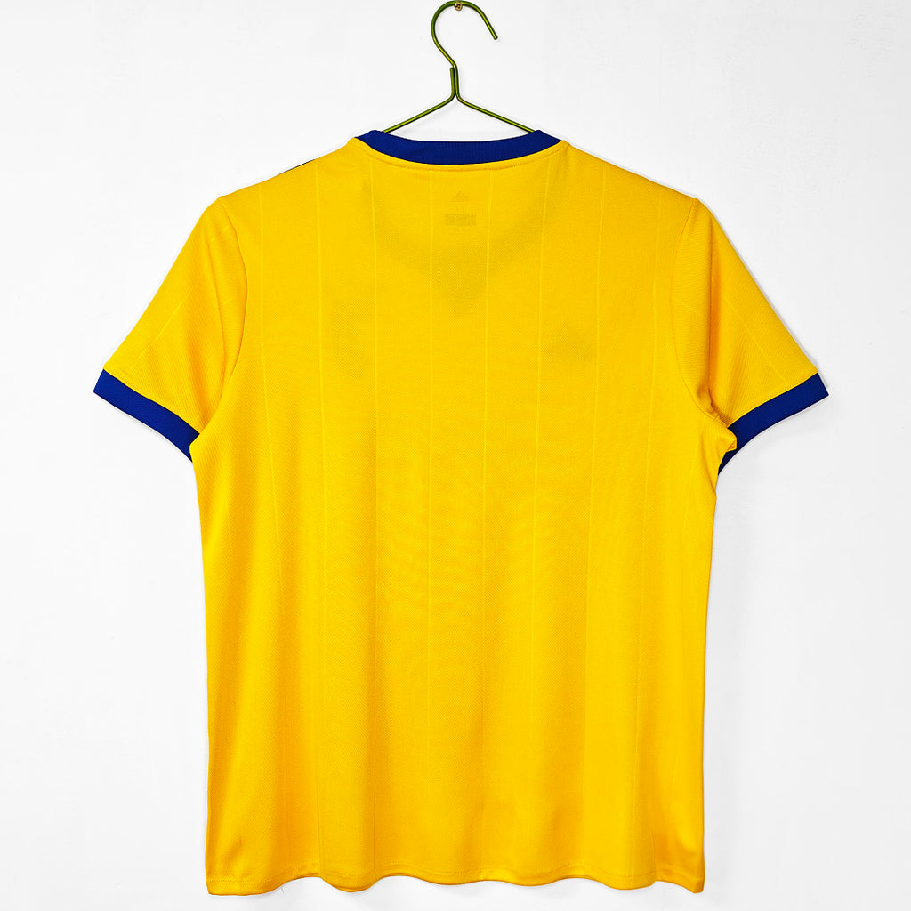 Juventus 2017/18 Visitante Amarillo Retro