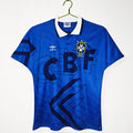 Brasil 1992 Visitante Azul Retro