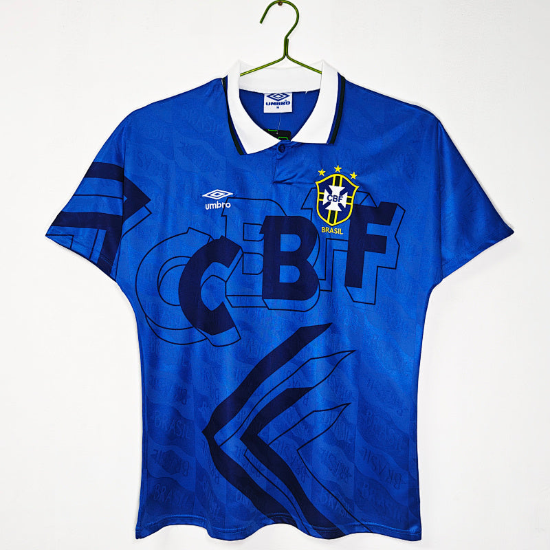 Brasil 1992 Visitante Azul Retro