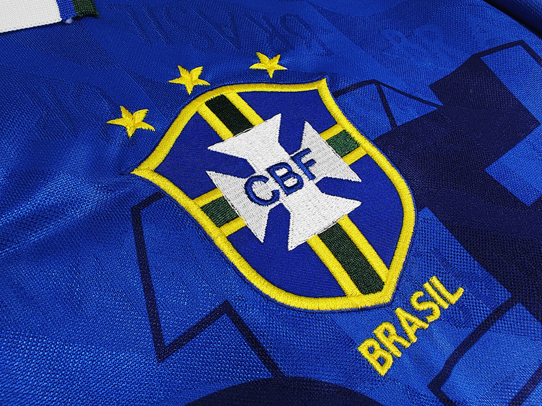 Brasil 1992 Visitante Azul Retro