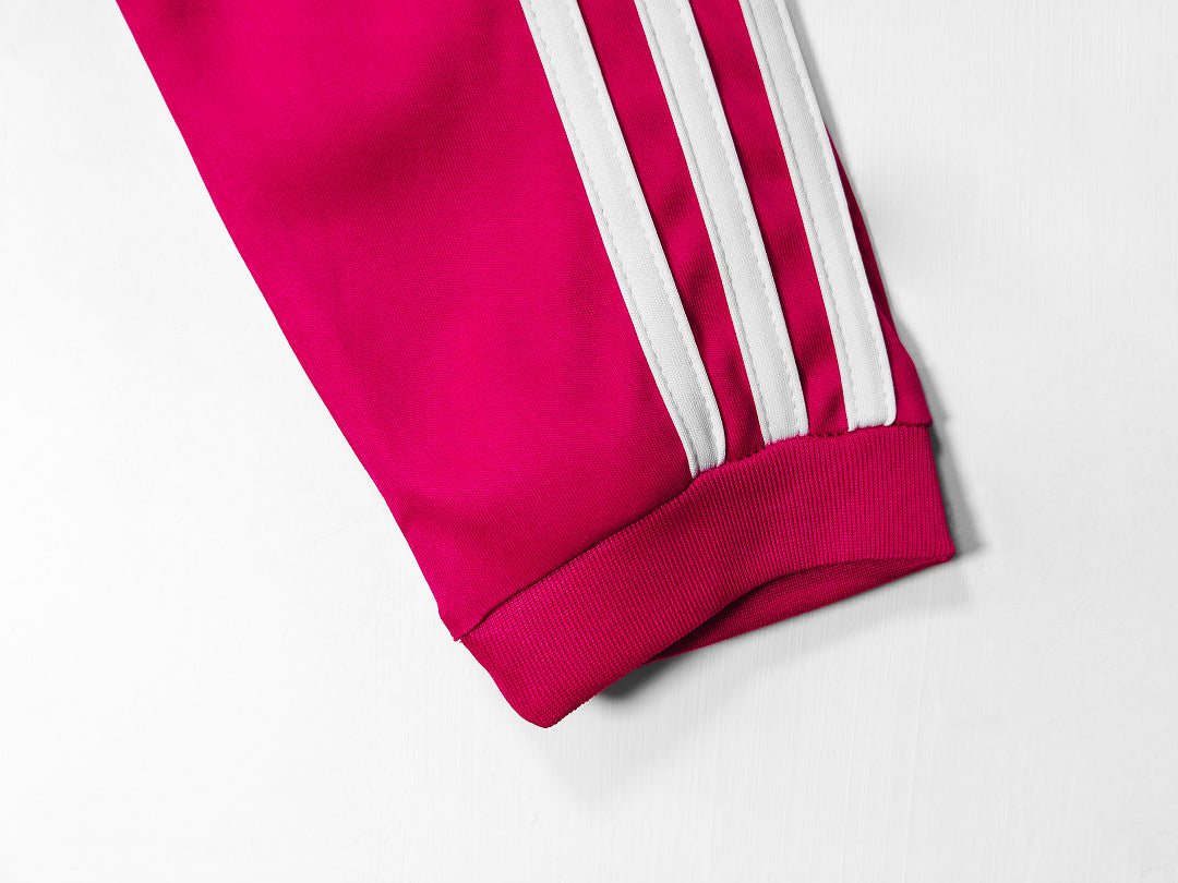 Real Madrid 2014/15 Visitante Manga Larga Rosa