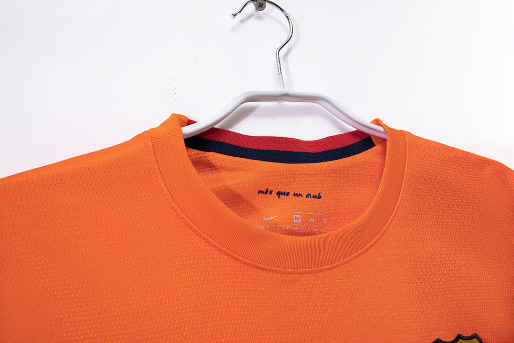 Barcelona 2012/13 Visitante Naranja