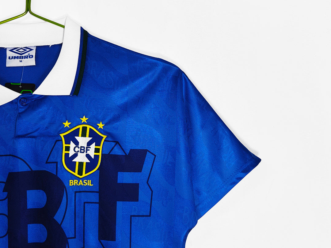 Brasil 1992 Visitante Azul Retro
