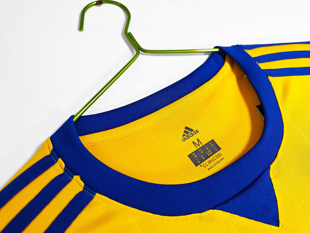 Juventus 2017/18 Visitante Amarillo Retro