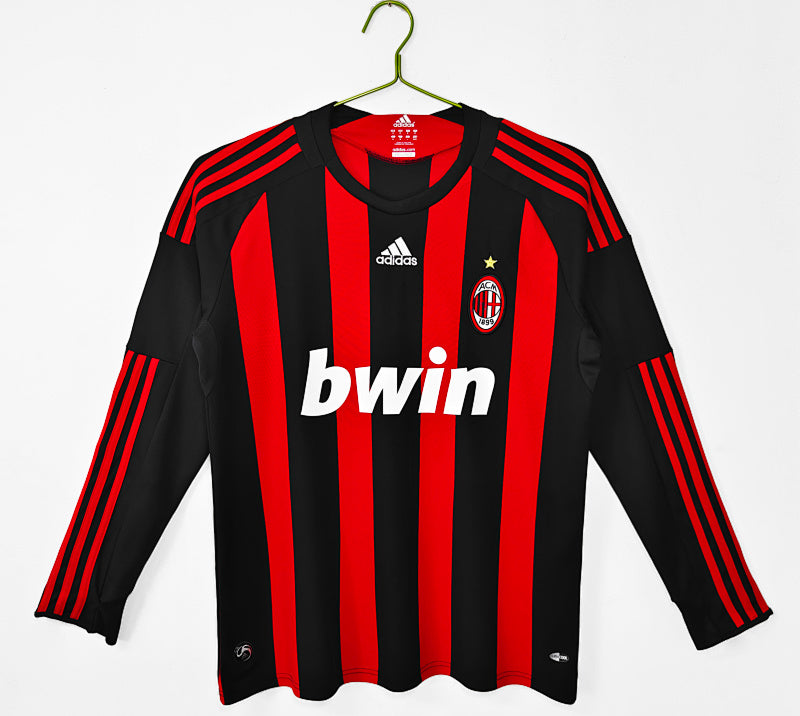AC Milan 2008/09 Local Manga Larga