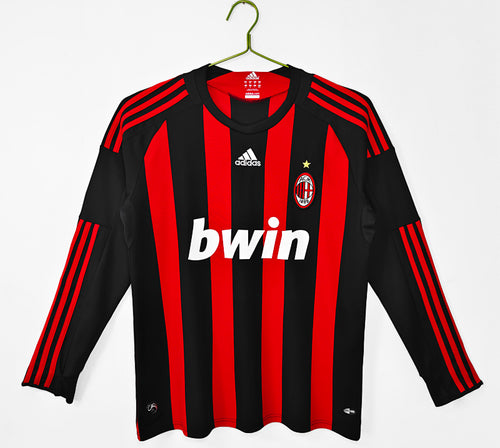 AC Milan 2008/09 Local Manga Larga