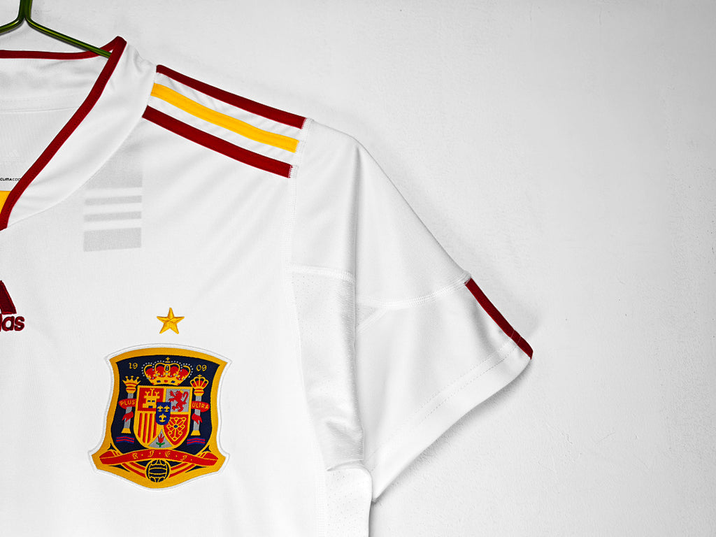 España 2011/12 Visitante Blanco Retro