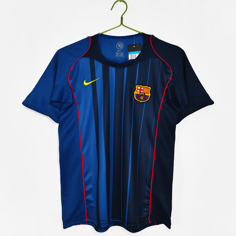 Barcelona 2004/05 Visitante Azul Rey