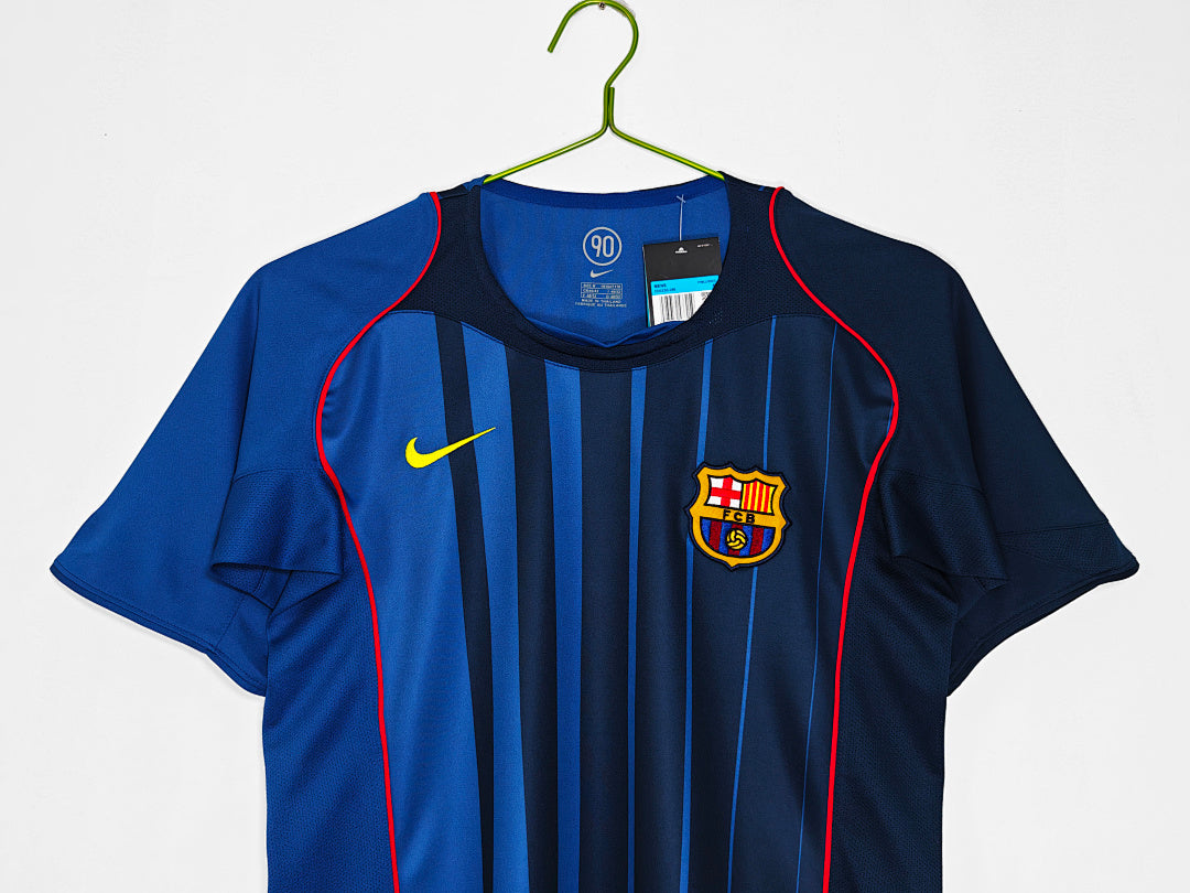 Barcelona 2004/05 Visitante Azul Rey