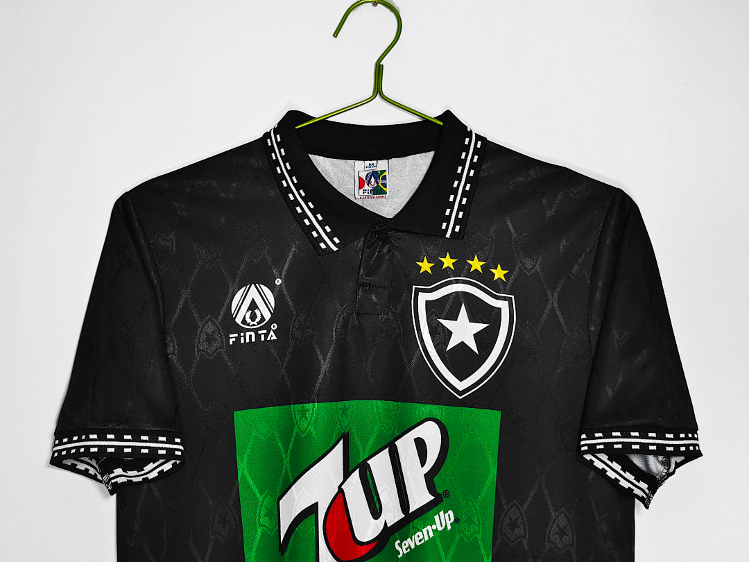 Botafogo 1995/96 Visitante Negro Retro