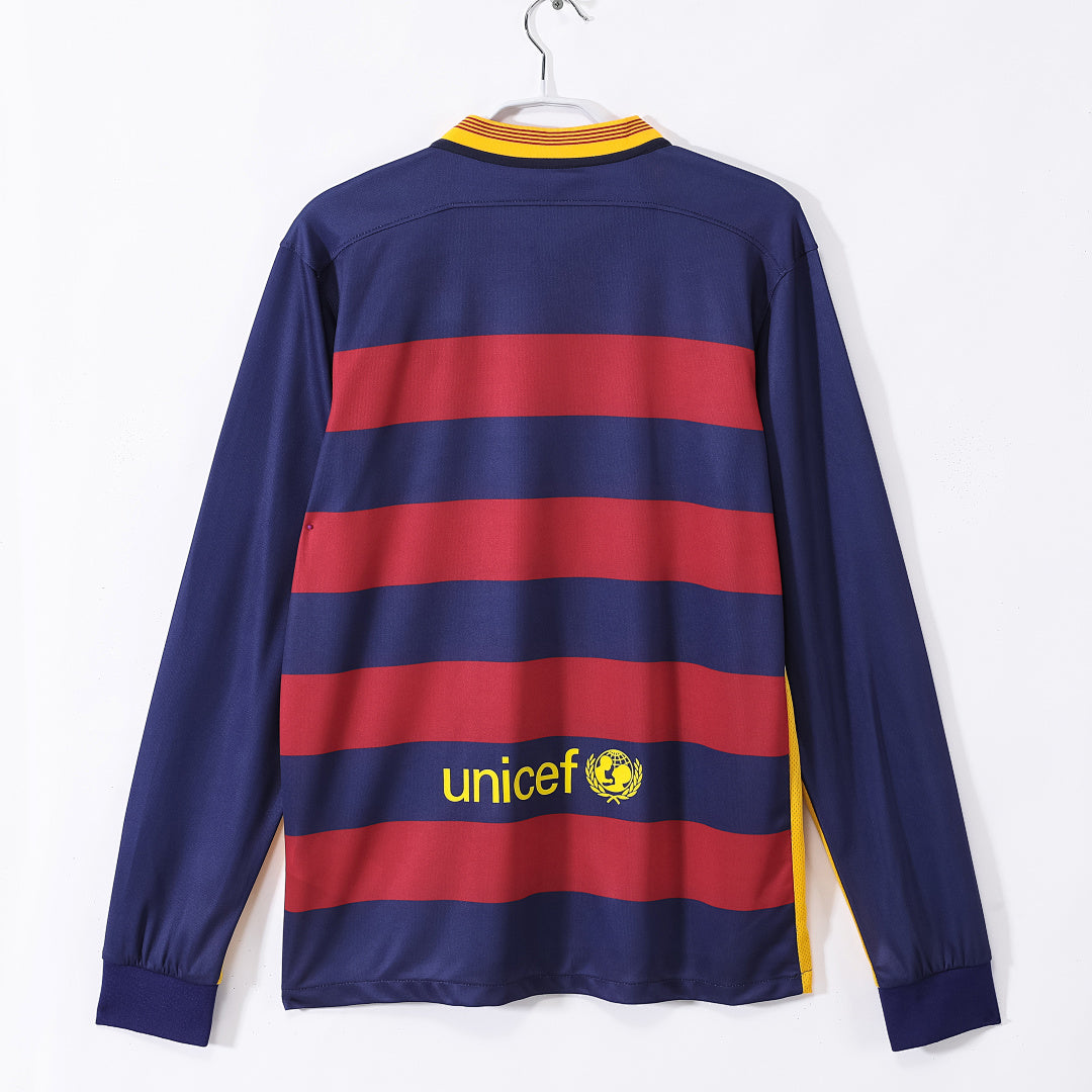 Barcelona 2015/16 Local Manga Larga