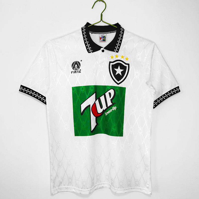 Botafogo 1995/96 Segunda Visitante Blanco Retro