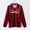AC Milan 1988/89 Local Manga Larga