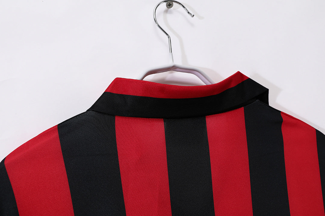 AC Milan 1988/89 Local Manga Larga