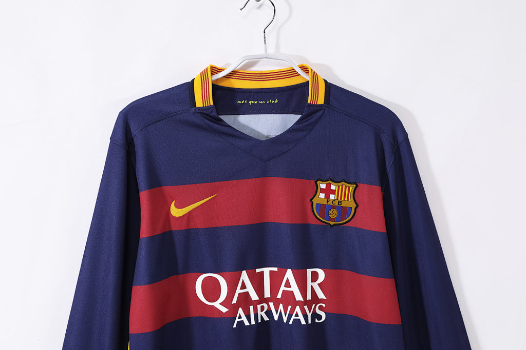 Barcelona 2015/16 Local Manga Larga