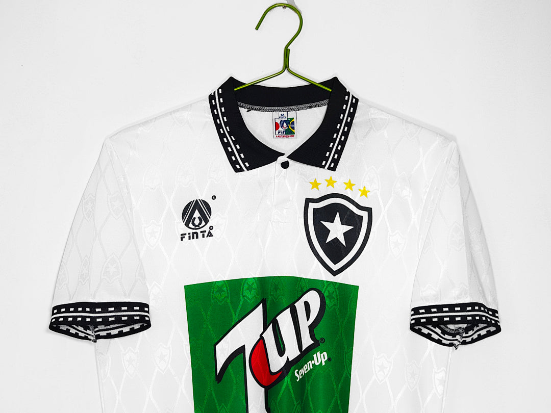 Botafogo 1995/96 Segunda Visitante Blanco Retro
