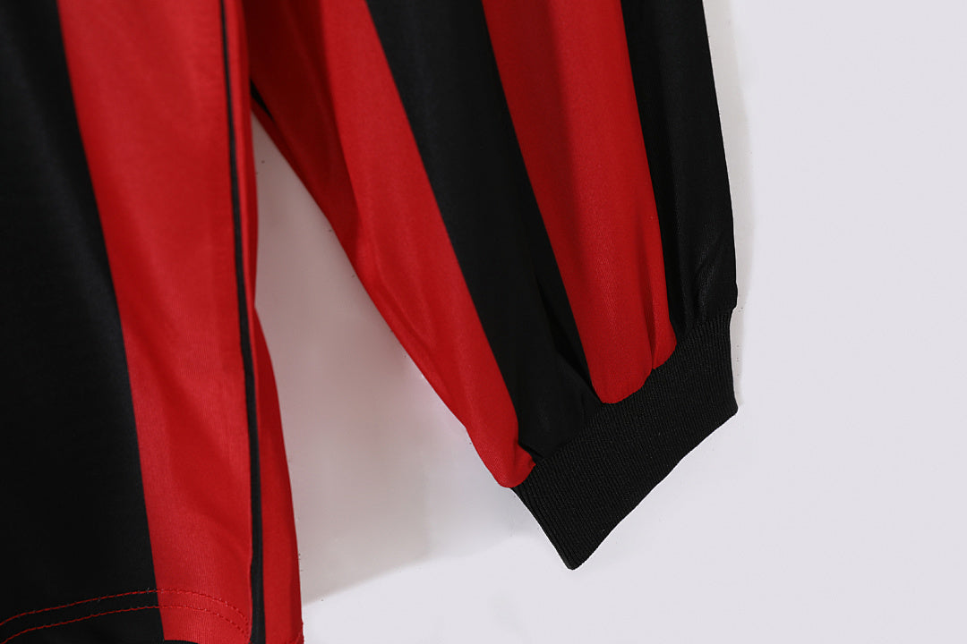 AC Milan 1988/89 Local Manga Larga