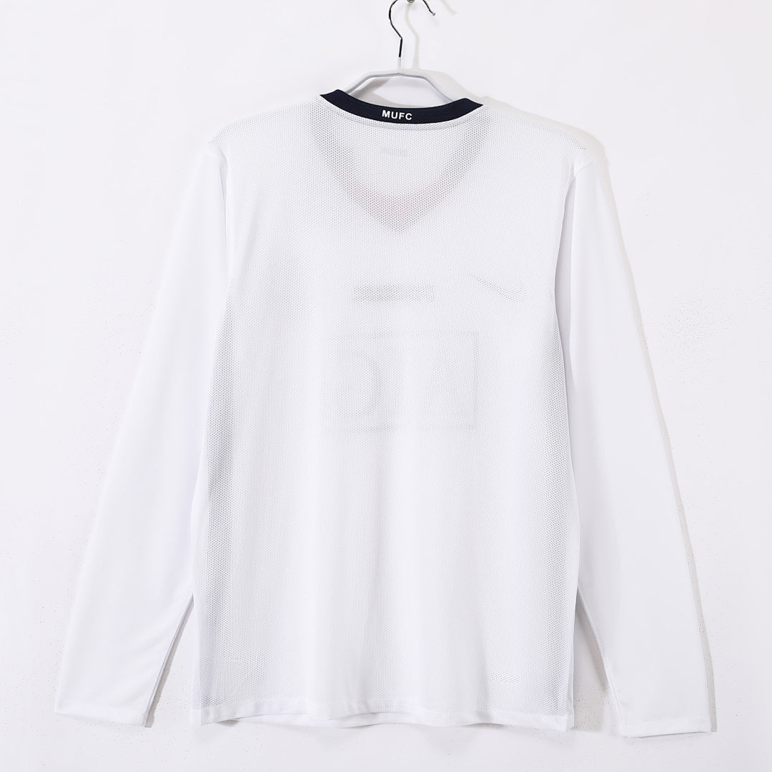 Manchester United 2008/09 Visitante Manga Larga Champions League