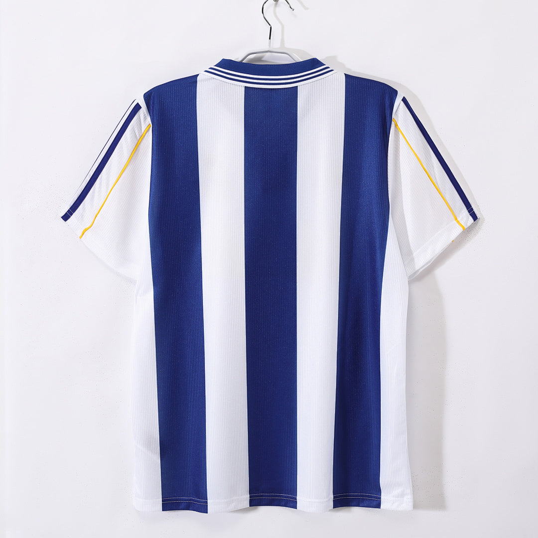 Deportivo La Coruña 1999/00 Local Azul y Blanco