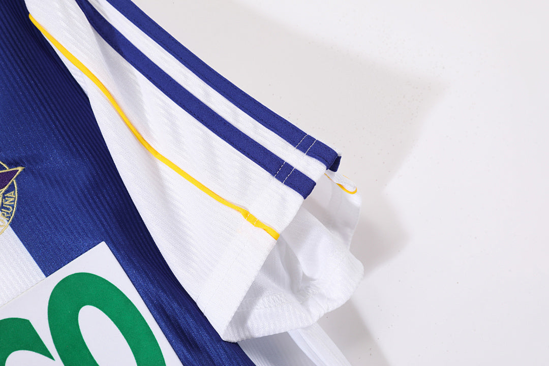 Deportivo La Coruña 1999/00 Local Azul y Blanco