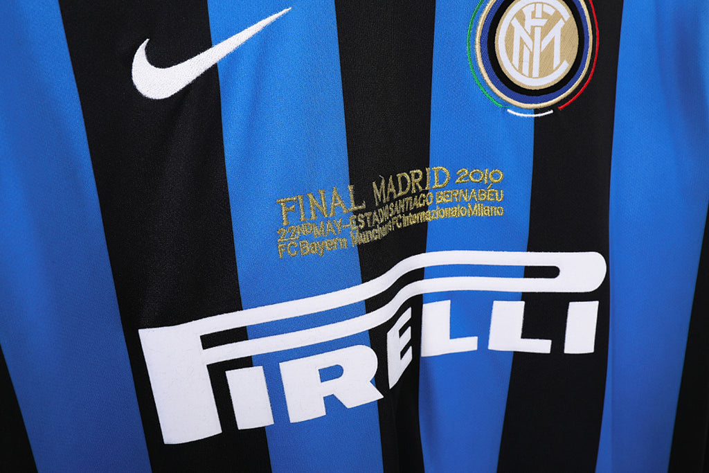 Inter de Milán 2009/10 Local Manga Larga Retro