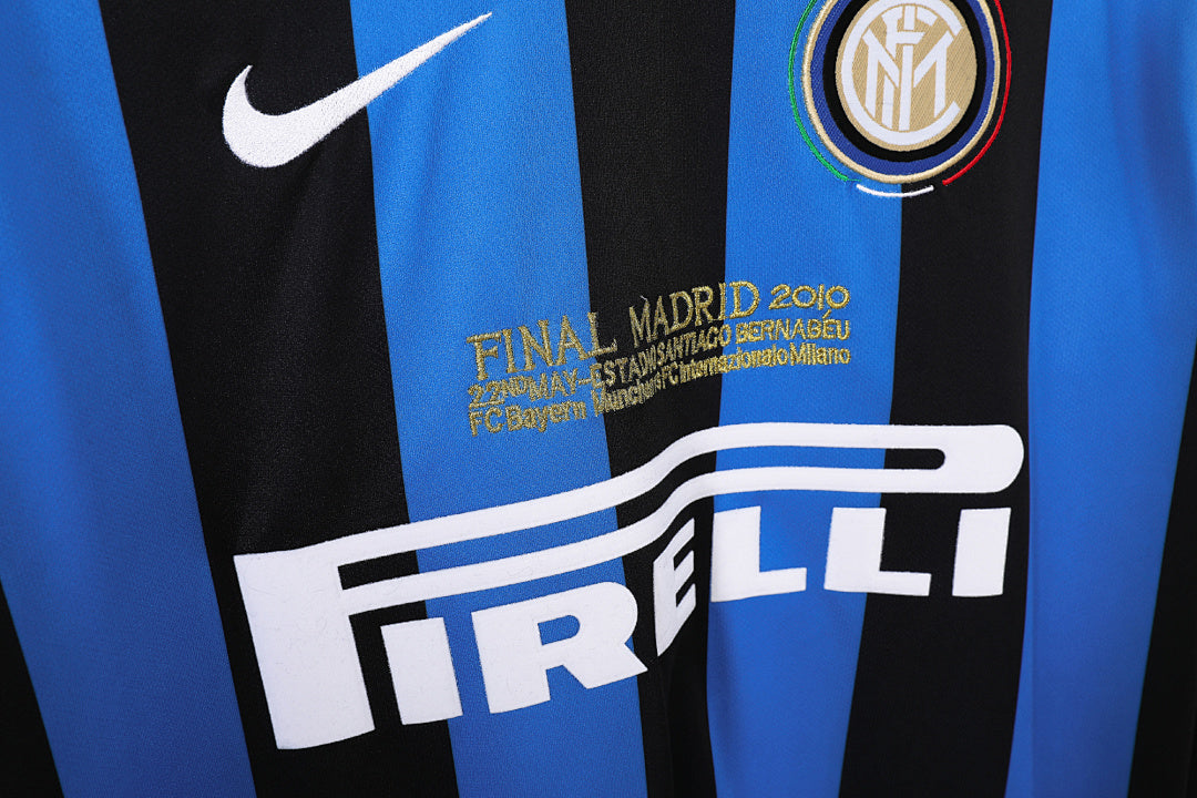 Inter de Milán 2009/10 Local Manga Larga Retro