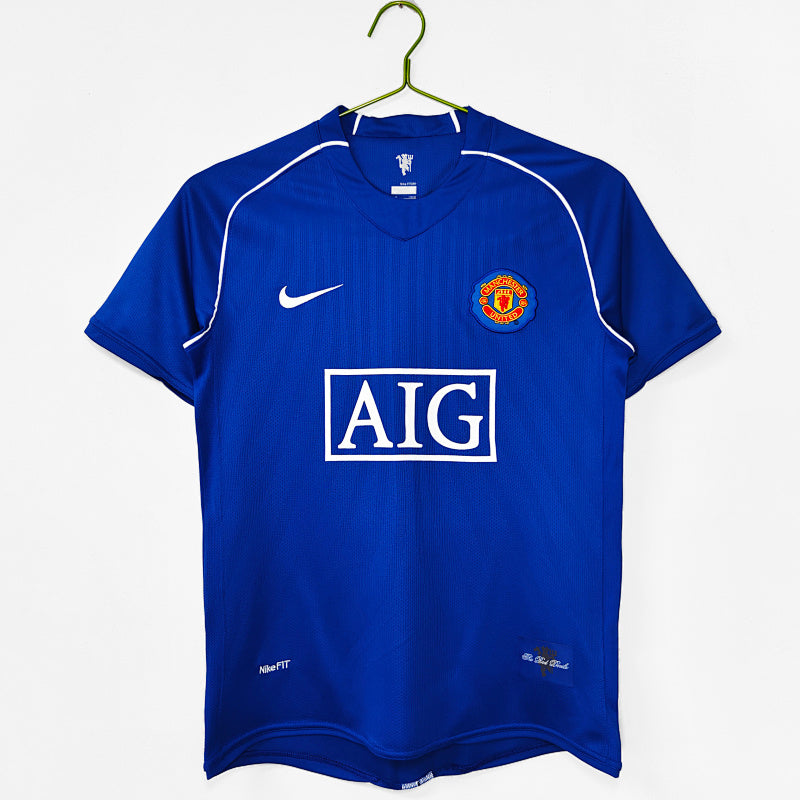 Manchester United 2007/08 Portero Azul
