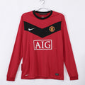 Manchester United 2010 Local Manga Larga Retro