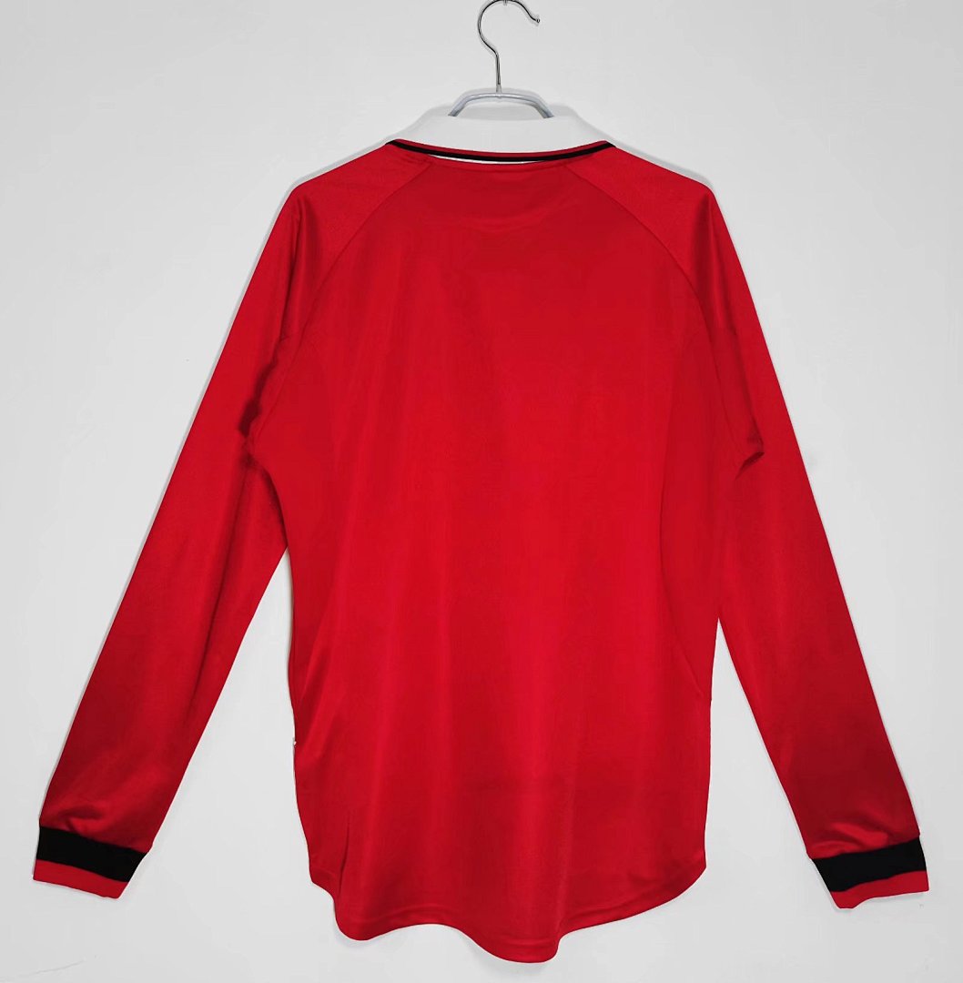 Manchester United 1999/00 Local Manga Larga