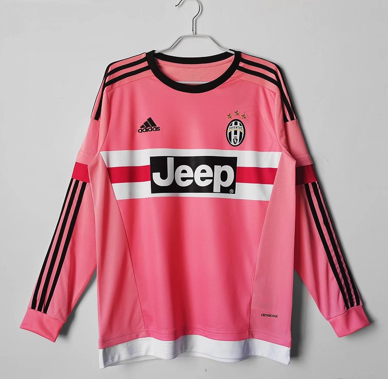 Juventus 2015/16 Visitante Manga Larga