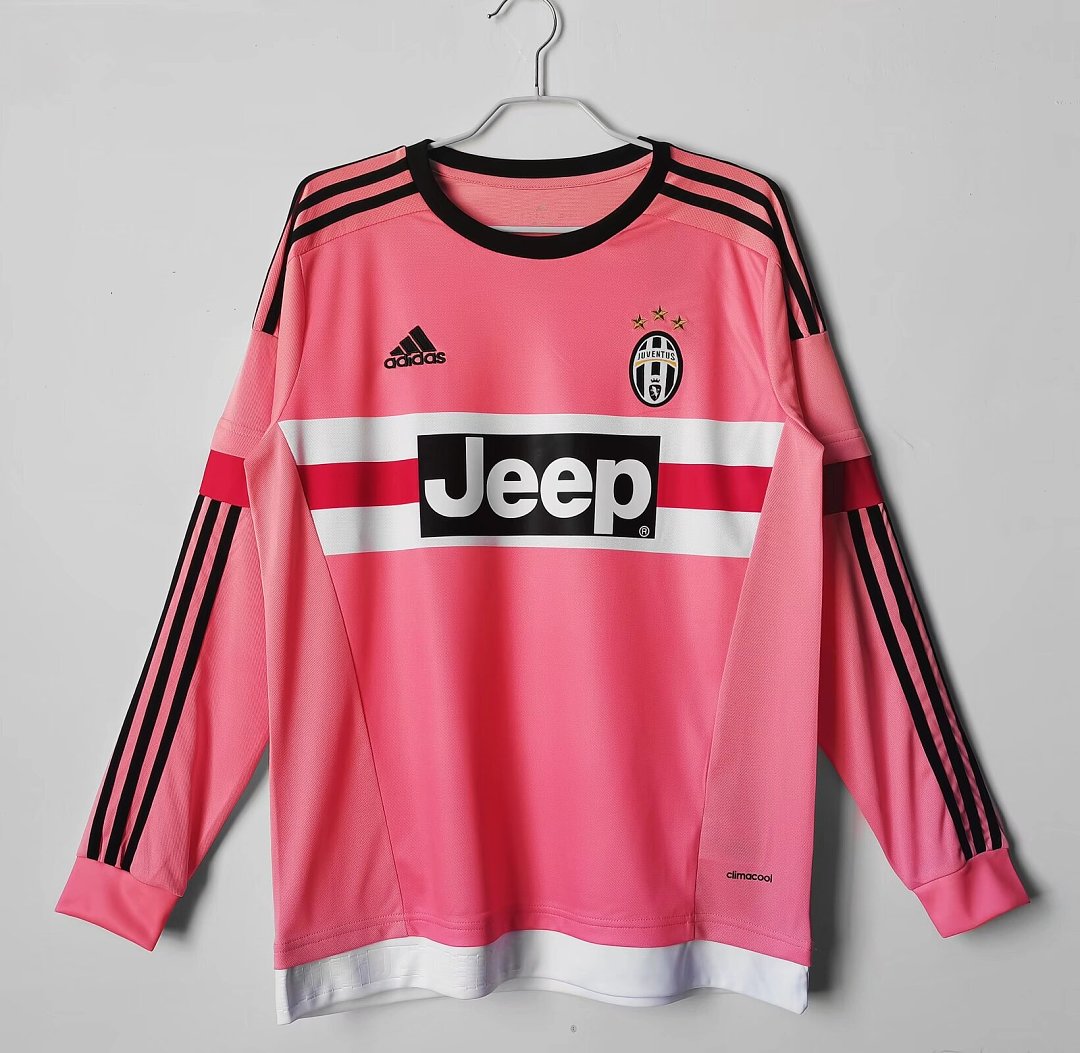 Juventus 2015/16 Visitante Manga Larga