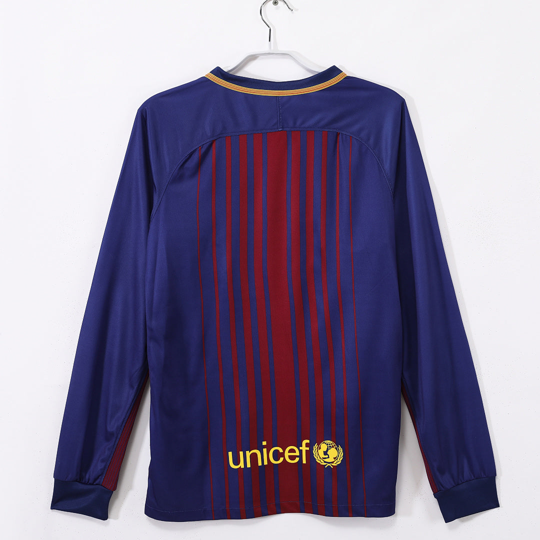 Barcelona 2017/18 Local Manga Larga