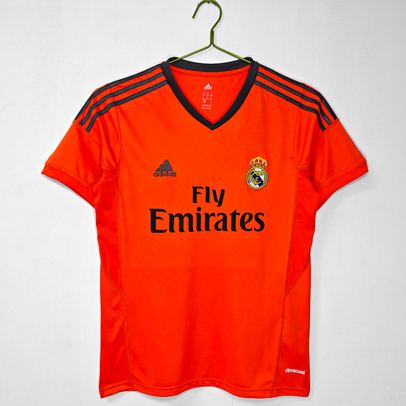 Real Madrid 2013/14 Segunda Visitante Naranja