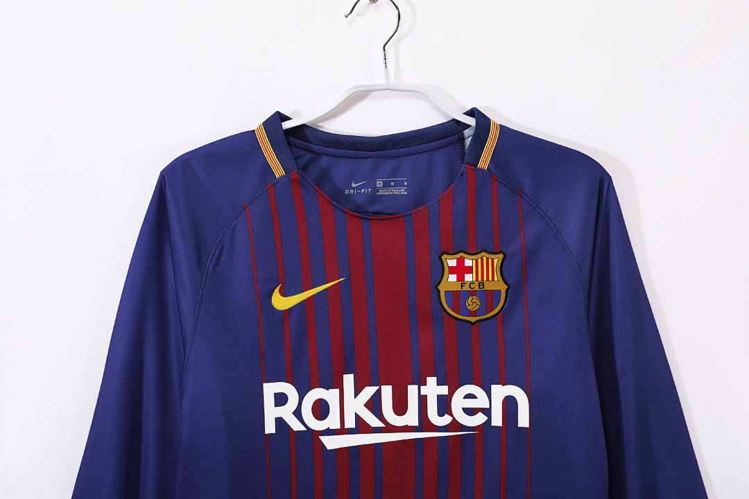 Barcelona 2017/18 Local Manga Larga