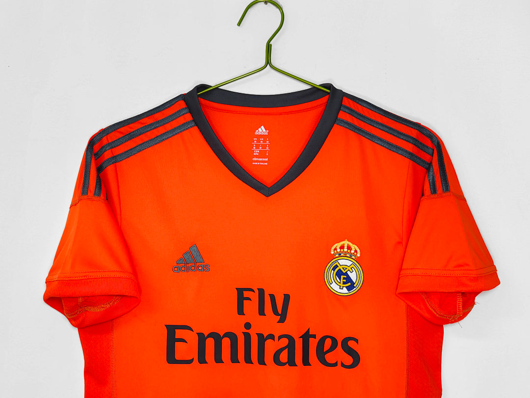 Real Madrid 2013/14 Segunda Visitante Naranja
