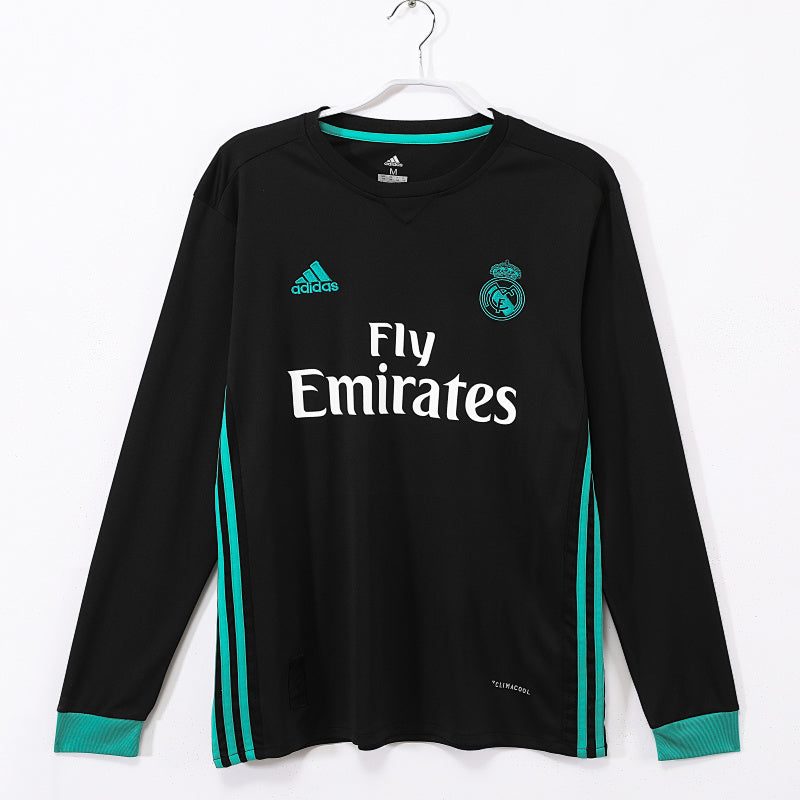 Real Madrid 2017/18 Visitante Manga Larga