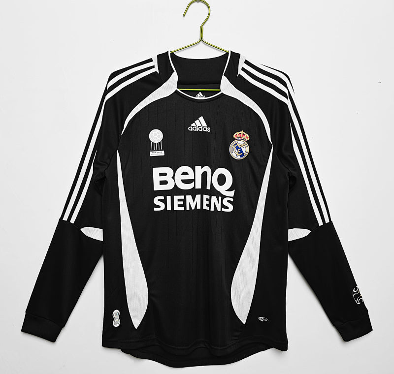 Real Madrid 2006/07 Segunda Visitante Manga Larga